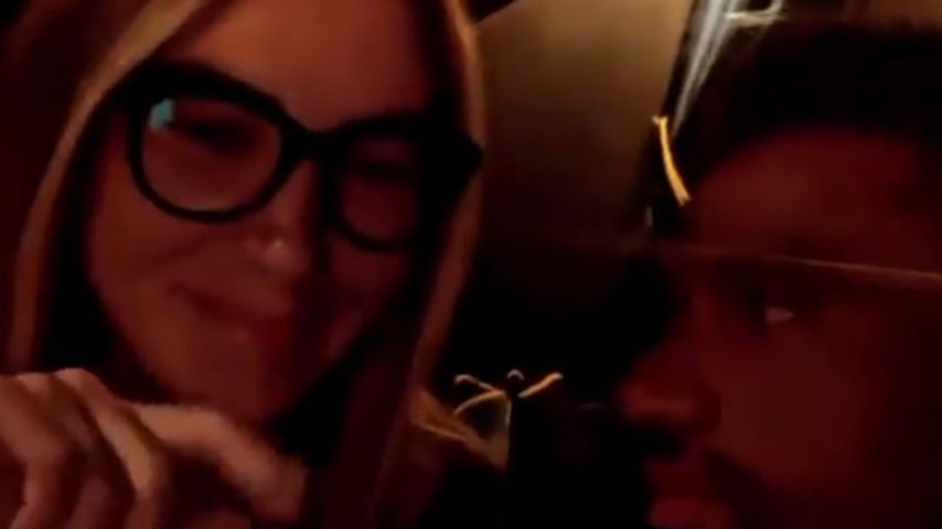 Valentina Fradegrada und Kevin-Prince Boateng im Oktober 2021