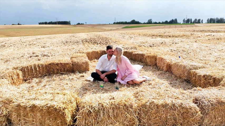 Daniel und Valentina bei "Bauer sucht Frau"