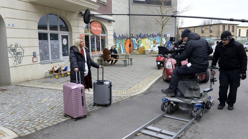 Valentina Pahde am GZSZ-Set