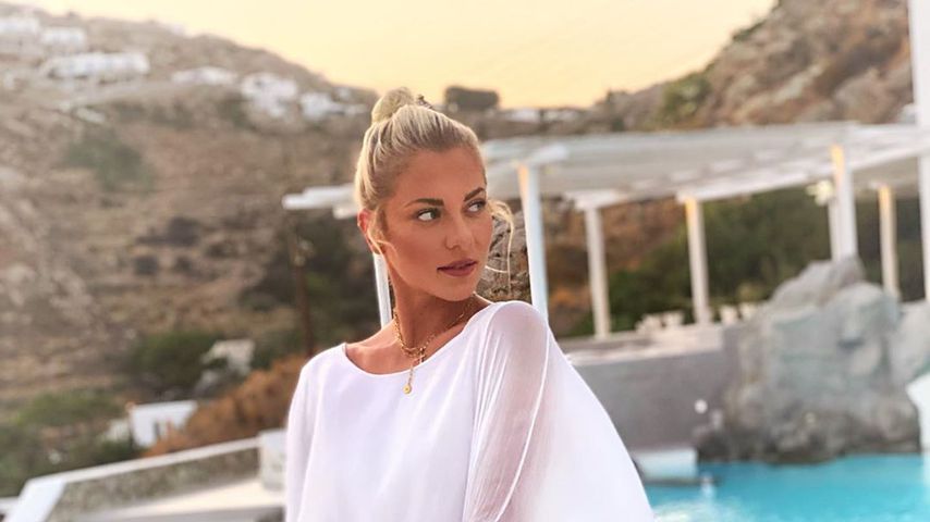 Valentina Pahde im September 2020 auf Mykonos
