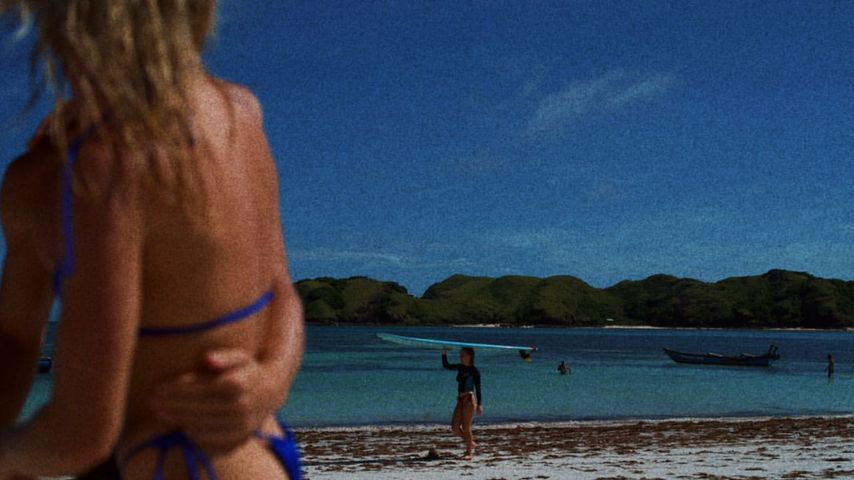 Valentina Pahde und ein Mann auf Lombok