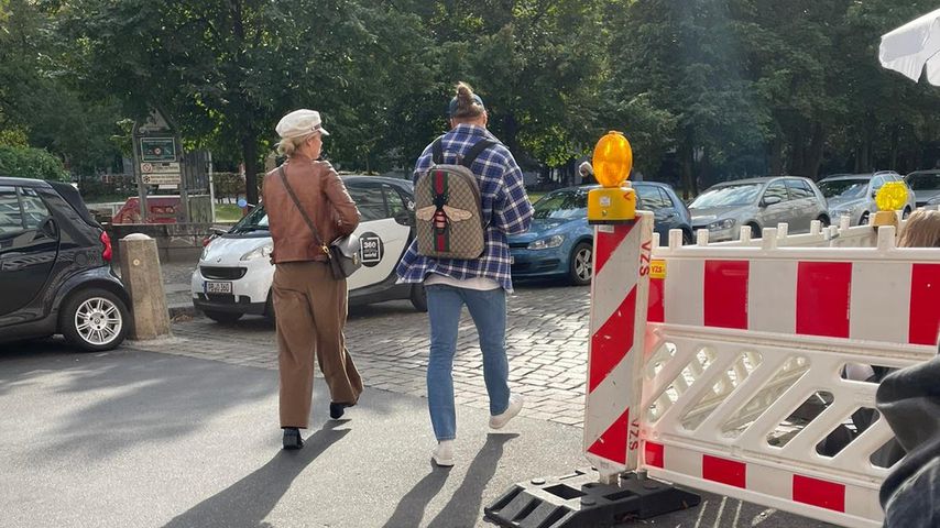 Valentina Pahde und Rúrik Gíslason im September 2021 in Berlin