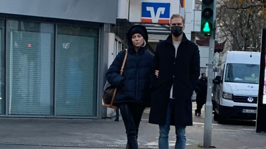Valentina Pahde und Rúrik Gíslason im November 2021 in Düsseldorf