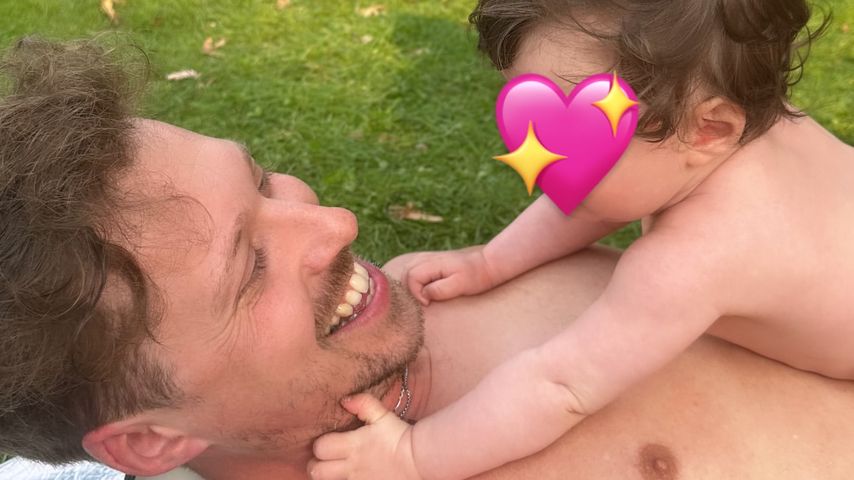 Valentin Lusin und seine Tochter Stella