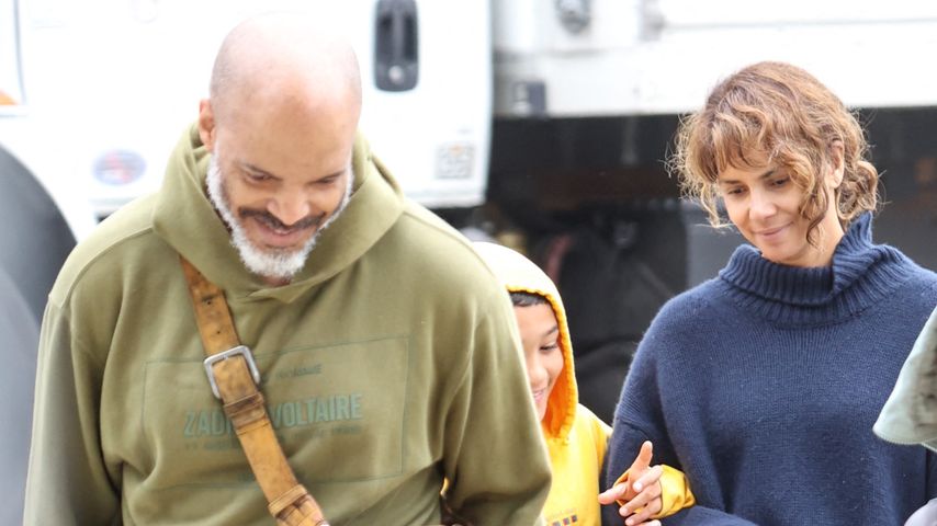 Van Hunt, Maceo Robert Martinez und Halle Berry, im Juni 2024