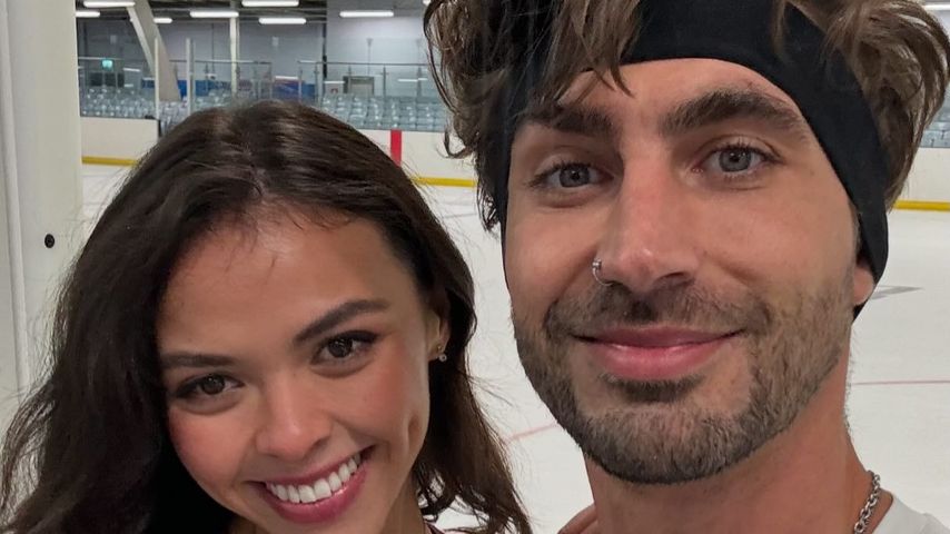 Vanessa Bauer und Christopher Taylor, Partner bei "Dancing on Ice" 2025