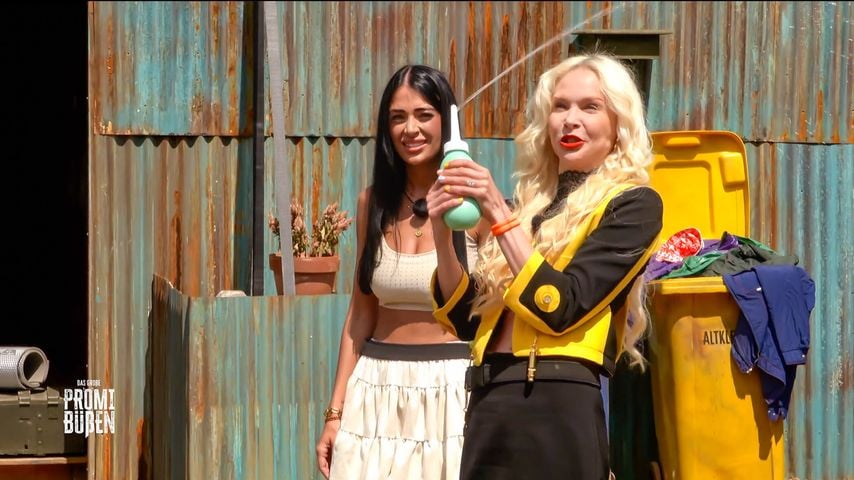 Vanessa Brahimi und Theresia Fischer bei "Das große Promi-Büßen"