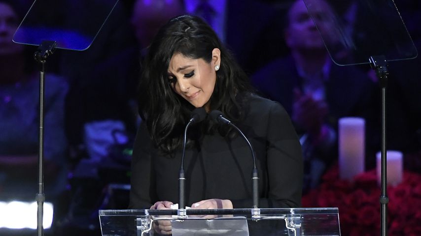 Vanessa Bryant bei der Trauerfeier für ihren verstorbenen Mann Kobe und ihre Tochter Gianna