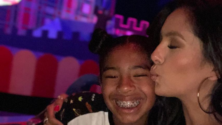 Vanessa Bryant mit ihrer Tochter Gigi