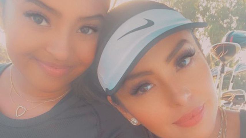 Vanessa Bryant mit ihrer Tochter Natalia