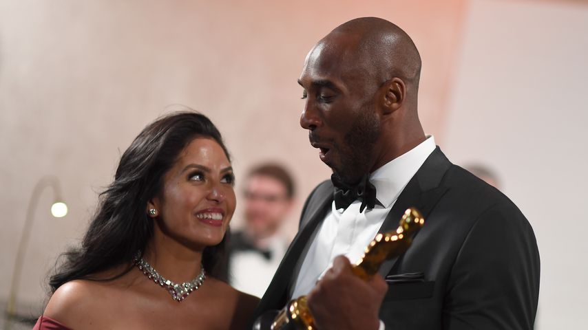 Vanessa Bryant mit ihrem Mann Kobe, März 2018