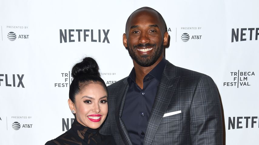 Vanessa Bryant und Kobe Bryant im April 2017
