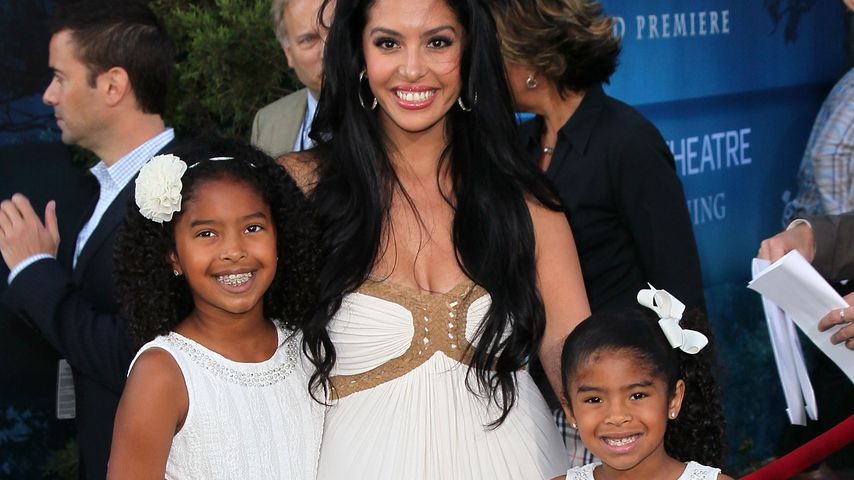 Vanessa Bryant und ihre Töchter Natalia und Gianna bei der "Merida"-Premiere in Hollywood 2012