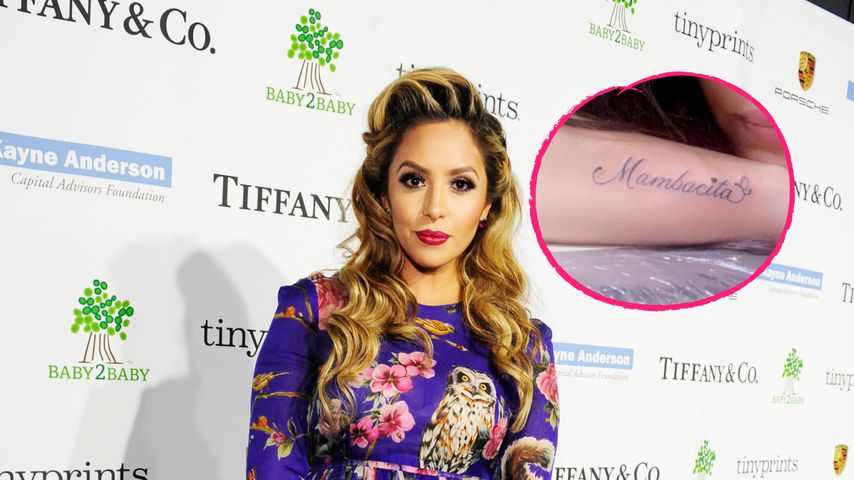 Zu Kobes Ehren: Vanessa Bryant hat jetzt "Mambacita"-Tattoo
