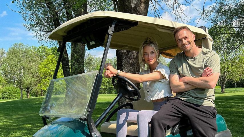 Vanessa Ciomber und Philipp Stehler im Mai 2022 in München