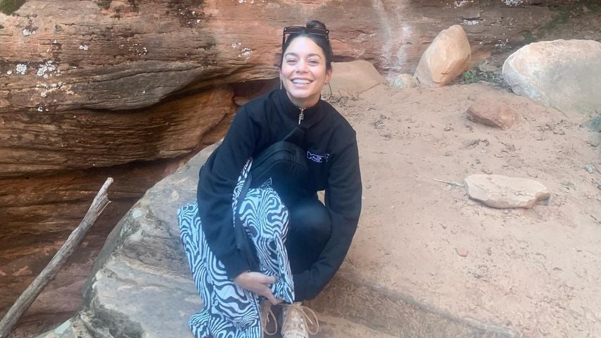 Vanessa Hudgens beim Wandern mit ihrem Freund Cole Tucker
