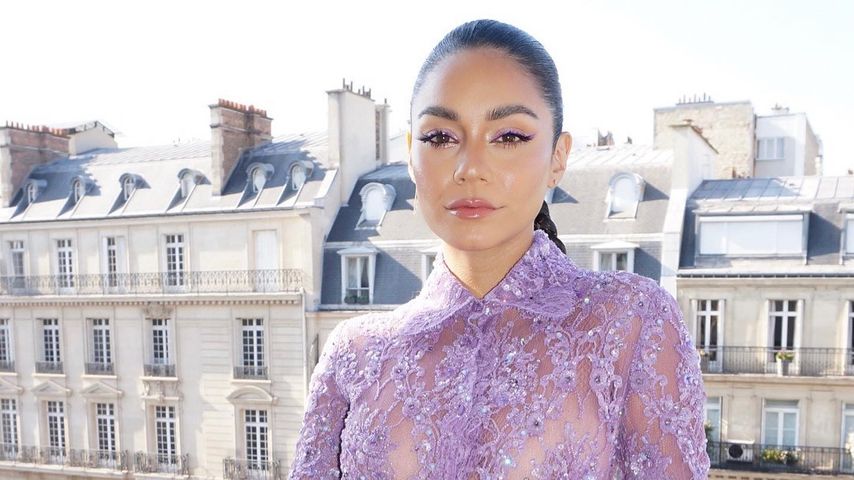 Hauchdünner Stoff: Vanessa Hudgens riskierte Nippelblitzer