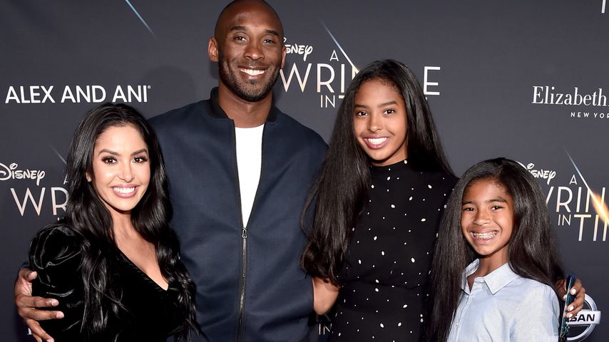 Vanessa, Kobe, Natalia und Gianna Bryant