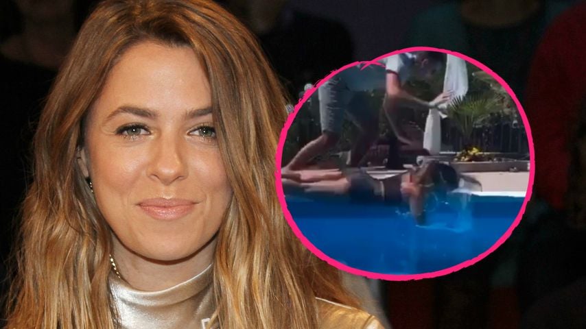 Mit Gesicht auf Beckenrand: Pool-Unfall bei Vanessa Mai