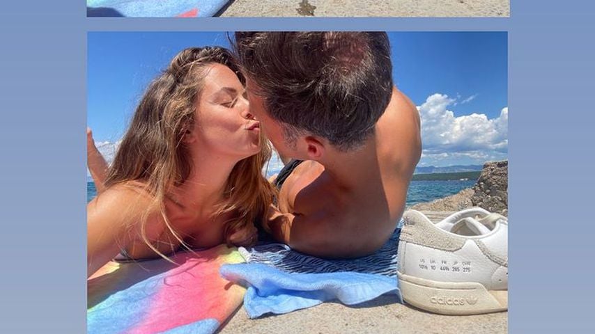 Selten: Vanessa Mai teilt Knutschpics mit ihrem Mann Andreas