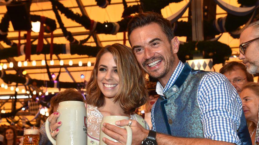 Vanessa Mai und Florian Silbereisen beim Oktoberfest im Jahr 2016
