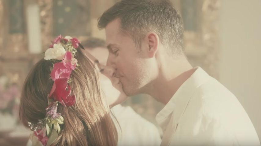 Vanessa Mai und ihr Mann Andreas im Musikvideo zur Single "Hast Du jemals"