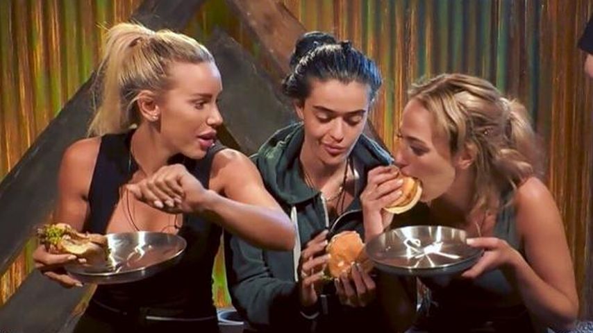 Vanessa Mariposa, Elsa Latifaj und Anita Latifi bei "Das große Promi-Büßen"