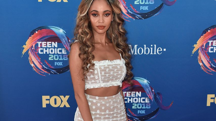 Vanessa Morgan bei den Teen Choice Awards in Inglewood im August 2018