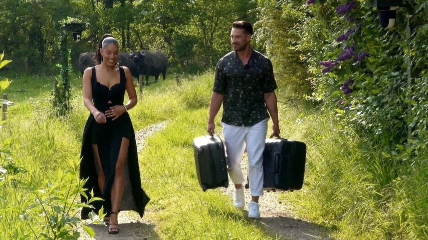 Vanessa Nwattu und Aleks Petrovic bei "Das Sommerhaus der Stars"