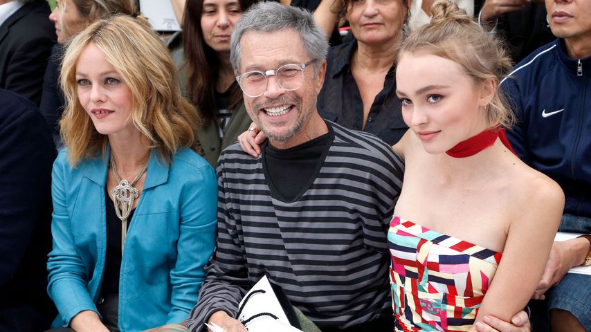 Vanessa Paradis, Jean-Paul Goude und Lily-Rose Depp