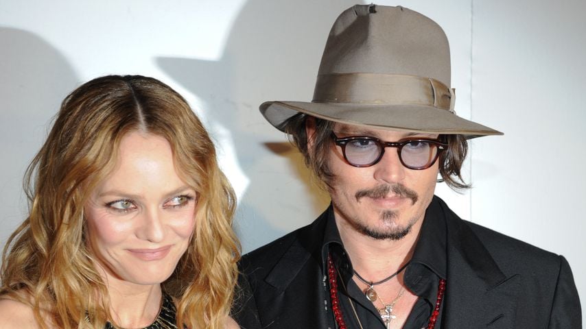 Vanessa Paradis und Johnny Depp in Cannes, 2010