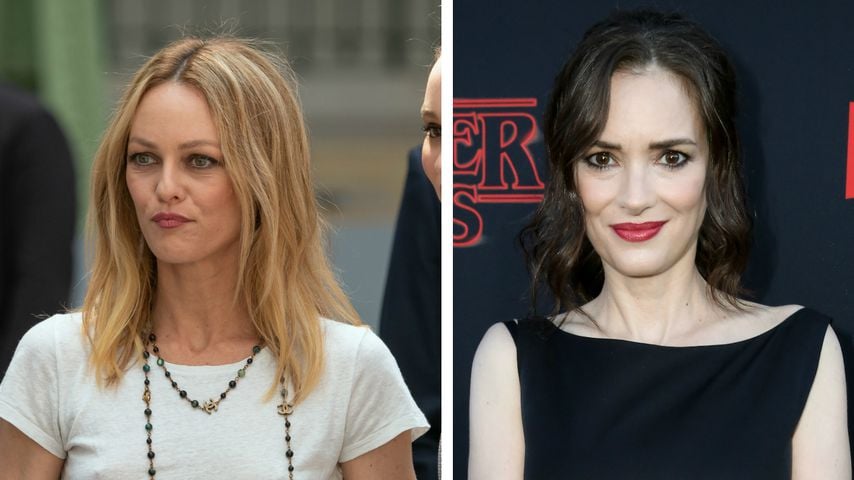 Vanessa Paradis und Winona Ryder Collage