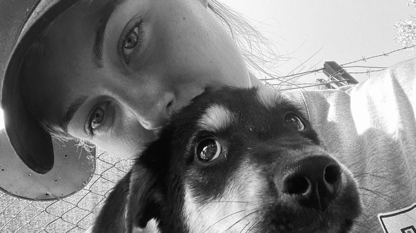 Vanessa Tamkan im Hundegarten Serres, Griechenland