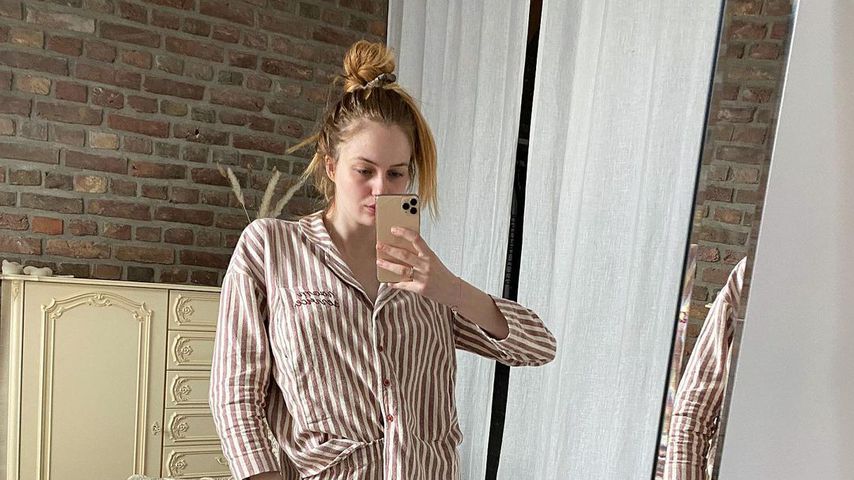 Im Still-Pyjama: Vanessa Tamkan zeigt sich total natürlich