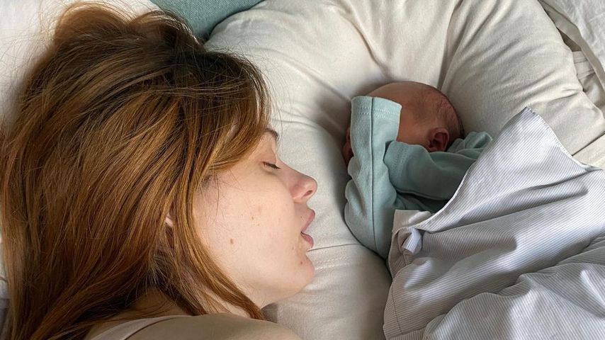 Vanessa Tamkan und ihr Sohn, Februar 2021