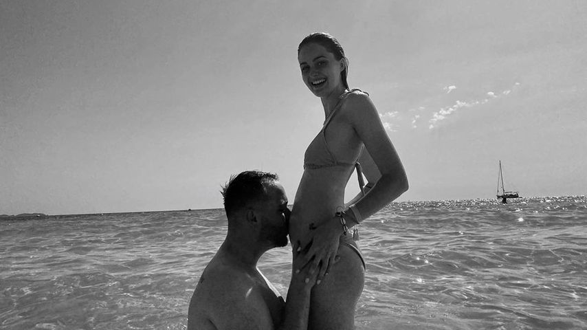 Vanessa Tamkan mit Ehemann Roman