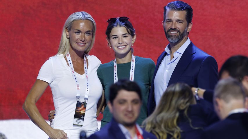 Vanessa Trump, Kai Trump und Donald Trump Jr. im Juli 2024