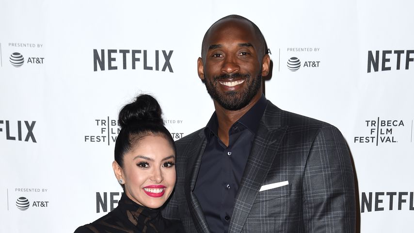 Vanessa und Kobe Bryant in New York, April 2017