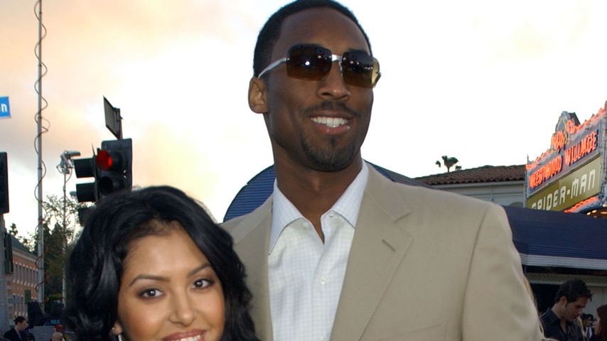 Vanessa und Kobe Bryant im Jahr 2002