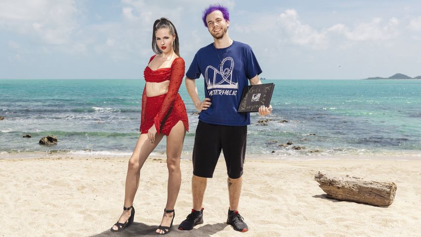 Vanessa und Kris, "Beauty & The Nerd"-Team