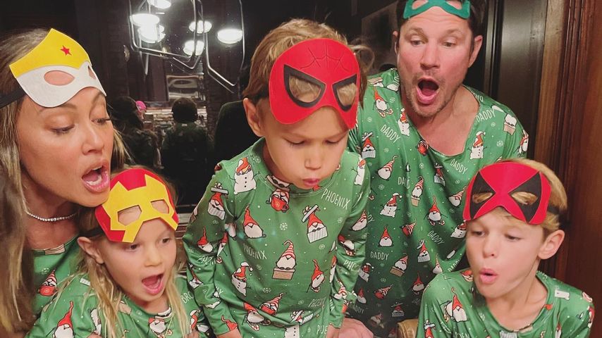 Vanessa und Nick Lachey mit ihren Kindern