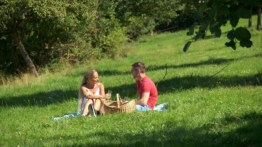 Vanessa und Nils bei "Bauer sucht Frau"