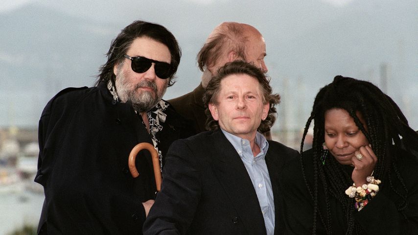 Vangelis, Roman Polanski und  Whoopi Goldberg 1991