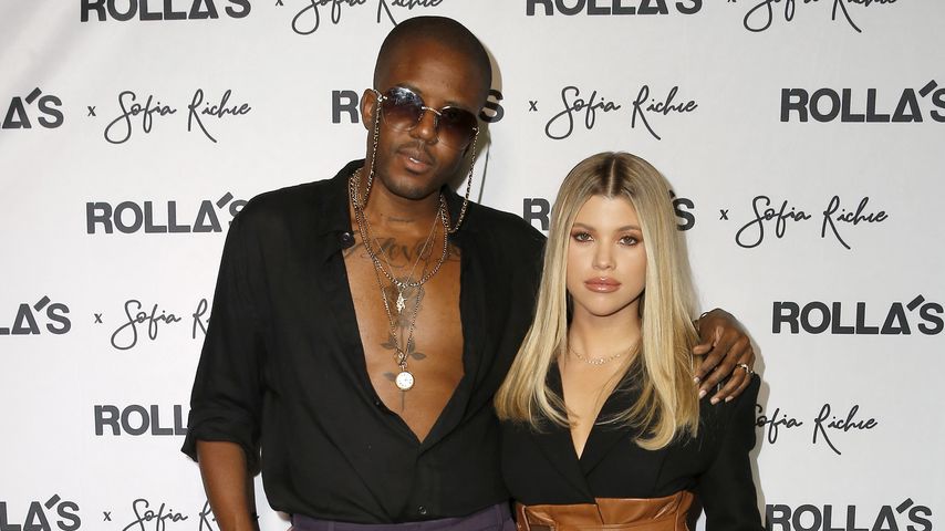 Vas J Morgan und Sofia Richie im Februar 2020 in Kalifornien
