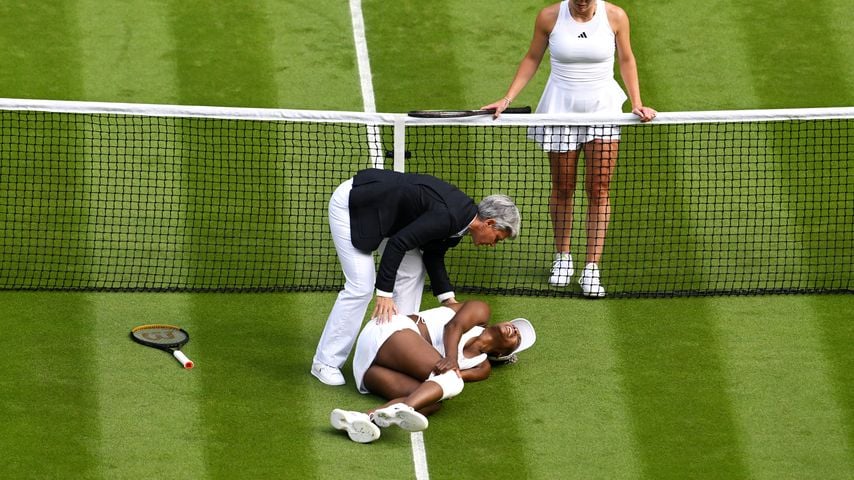 Venus Williams bei einem Tennisspiel