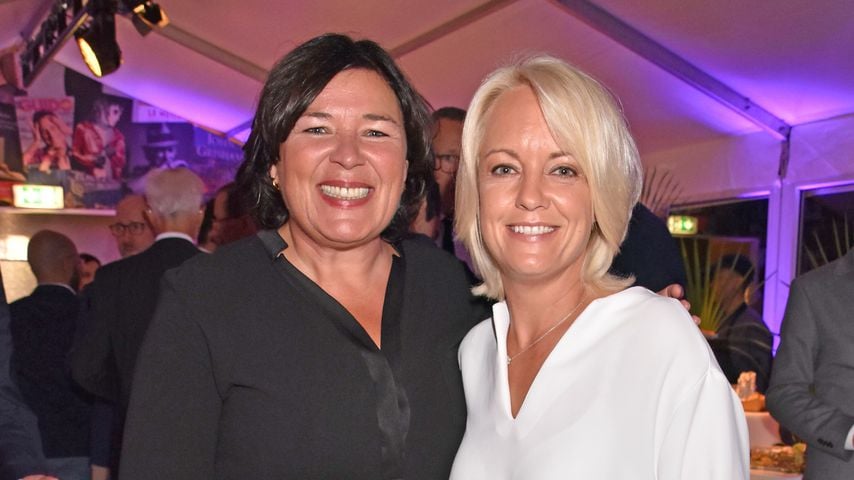 Vera Int-Veen mit ihrer Frau Obi im September 2019