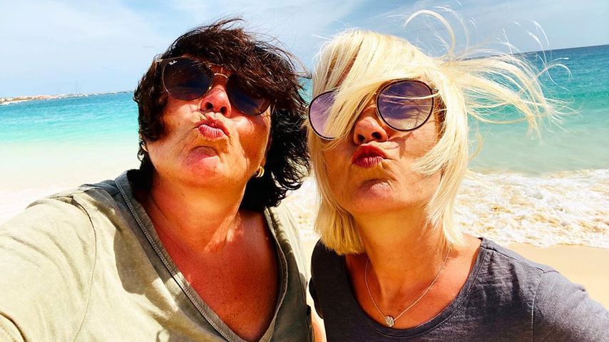 Vera Int-Veen und ihre Frau Obi im Urlaub, Dezember 2019