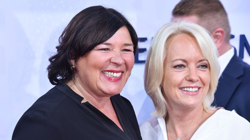 Vera Int-Veen und Obi bei der Bertelsmann Party 2019