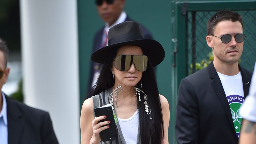 Vera Wang beim Wimbledon-Finale 2018