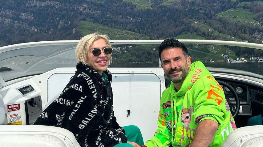 Verena Kerth und Marc Terenzi in der Schweiz